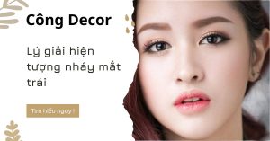 Lý giải hiện tượng nháy mắt trái