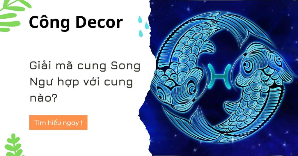 Giải mã cung Song Ngư hợp với cung nào?