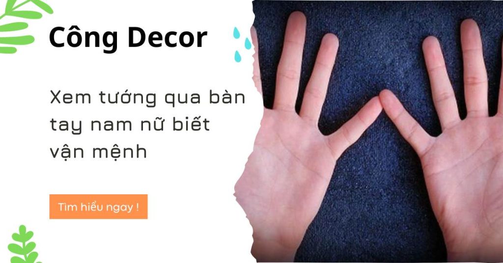 Xem tướng qua bàn tay nam nữ biết vận mệnh