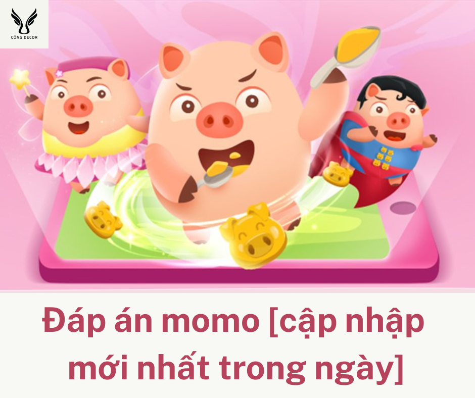 Đáp án momo cập nhập mới nhất trong ngày