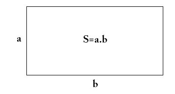 Diện tích hình chữ nhật