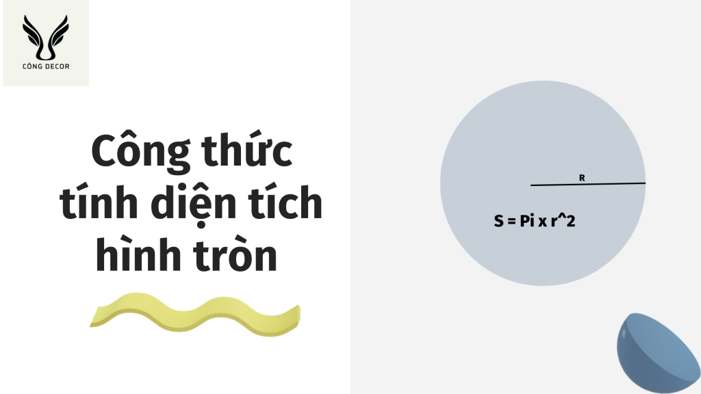 Công thức diện tích hình tròn