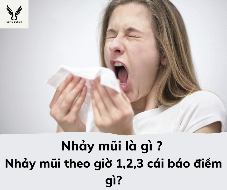 Nhảy mũi là gì?