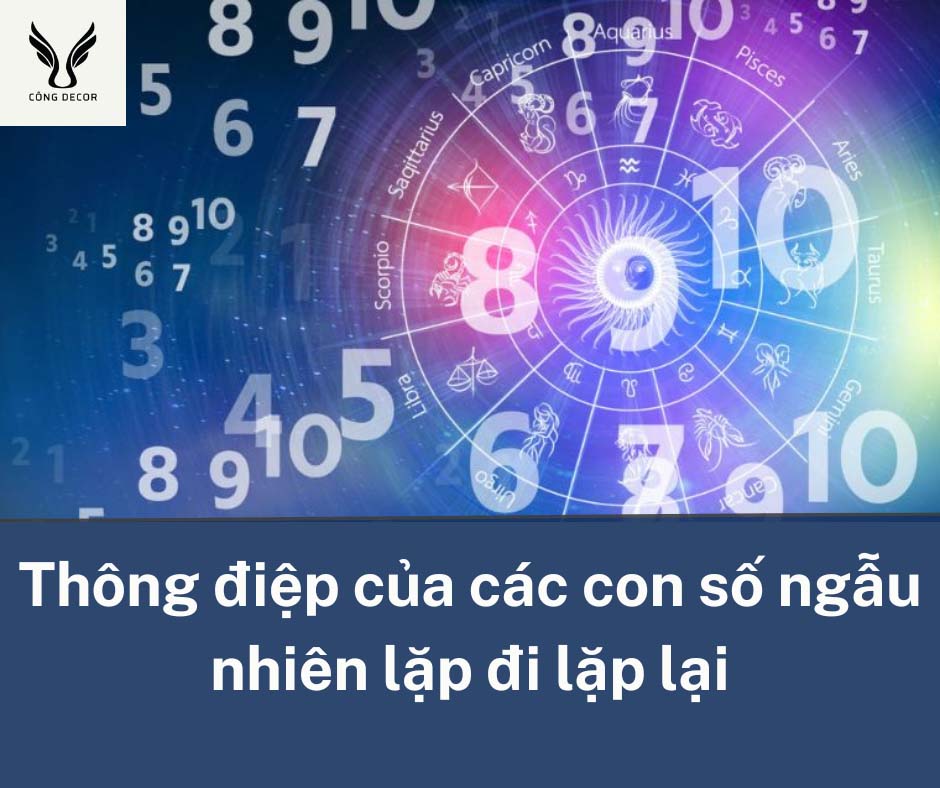 Thông điệp của các con số ngẫu nhiên lặp đi lặp lại