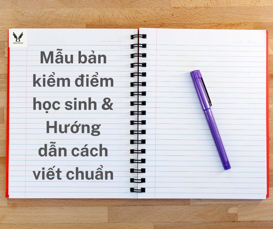 Mẫu bản kiểm điểm học sinh và hướng dẫn cách viết chuẩn