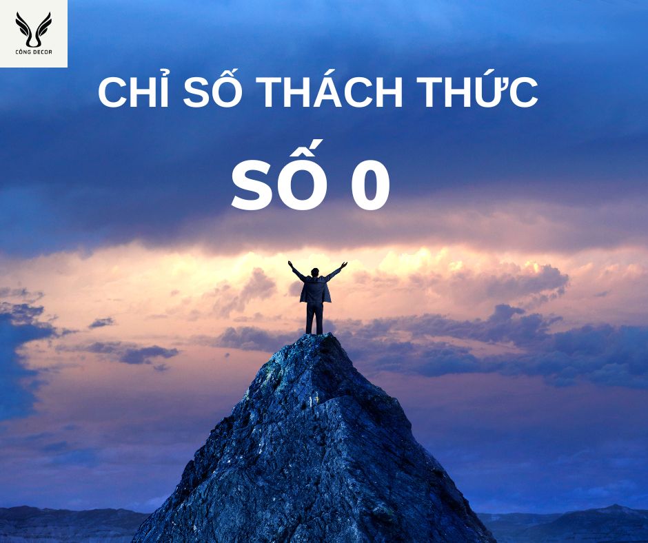 Bài học từ chỉ số thách thức số 0