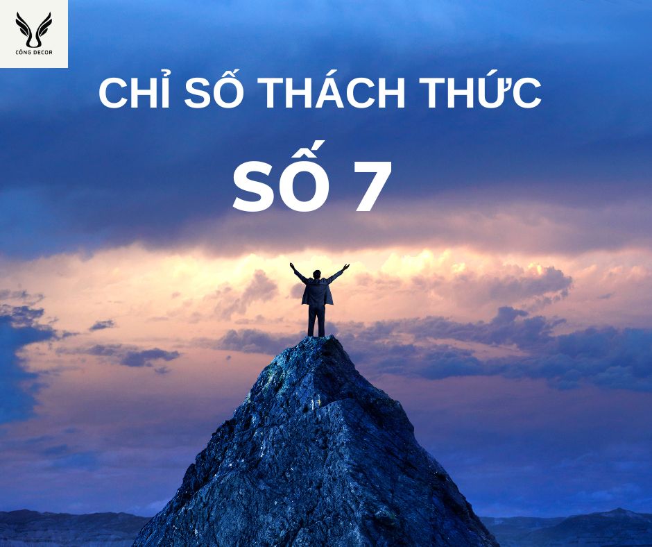 Chỉ số thách thức số 7 trong thần số học con số tâm linh, niềm tin và nhận thức bản thân