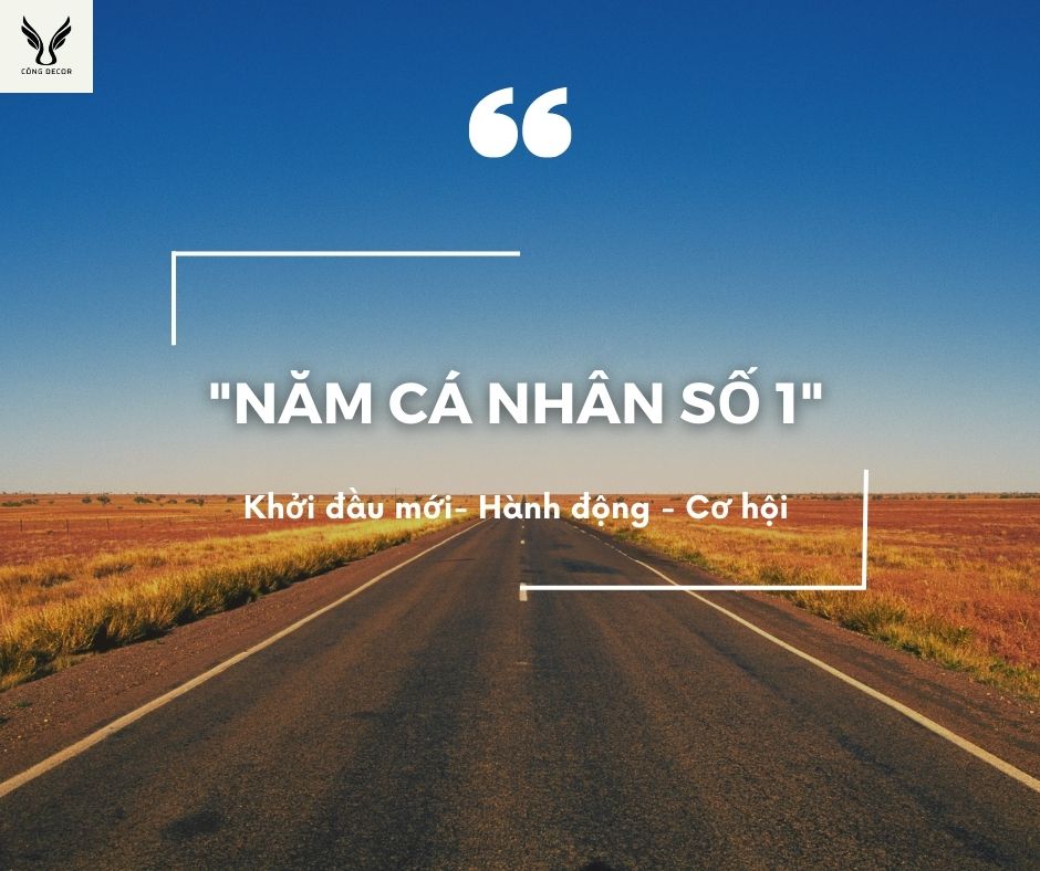 Năm cá nhân số 1 - Năm của khởi đầu mới, hành động và cơ hội