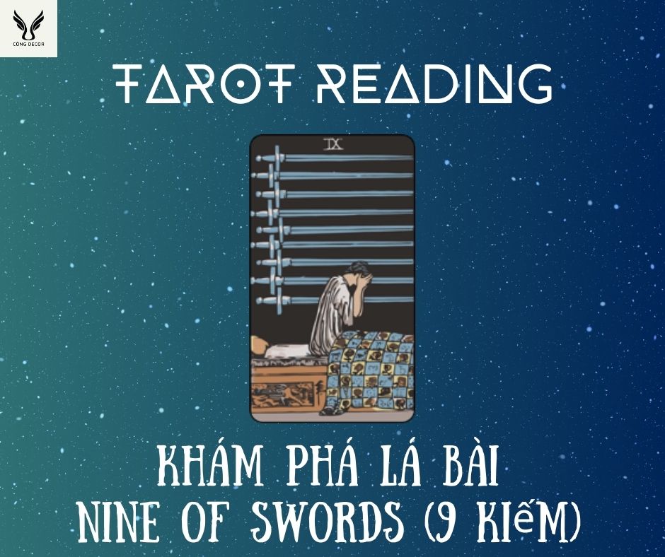 Ý nghĩa của lá bài Nine of Swords