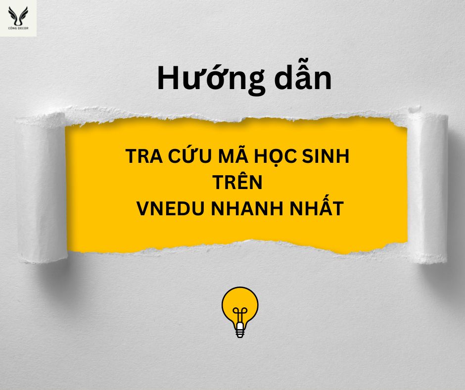 Hướng dẫn tra cứu mã học sinh trên VnEdu nhanh nhất