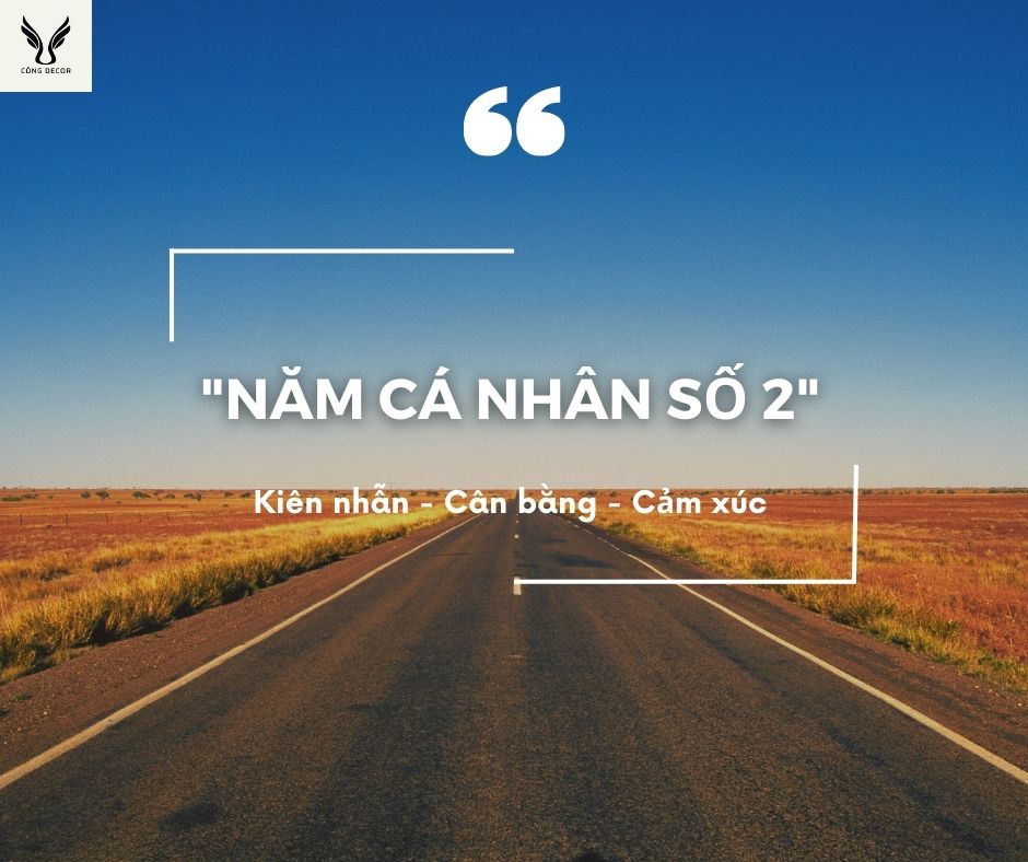 Năm cá nhân số 2 - Năm của Kiên nhẫn, Các mối quan hệ và Cân bằng cảm xúc