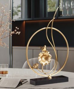 Mẫu decor trang trí bằng đồng