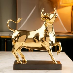 Tượng Trâu Vàng Phong Thủy