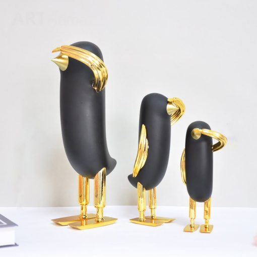 Tượng Chim Cánh Cụt Độc Đáo