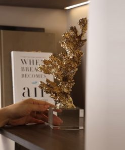 Tượng Decor San Hô Vàng Sang Trọng
