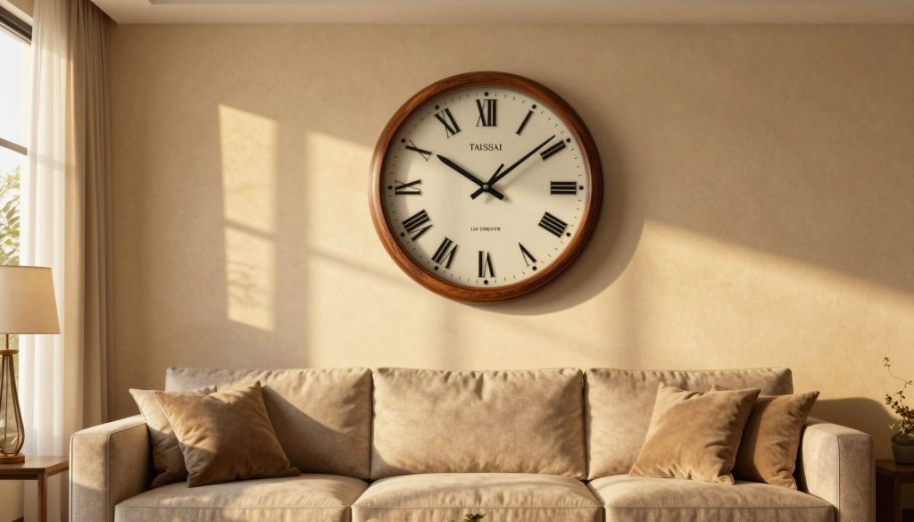 dong ho treo tuong phong khach — ảnh đại diện bài viết anthomedecor.vn